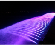 大鵬灣三孔橋-水幕光雕  