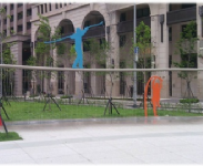 綠一停車場-水景  